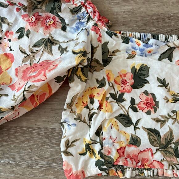 Faithfull The Brand Floral Top Pietra Top Teatro Floral Print - Picture 2 of 5